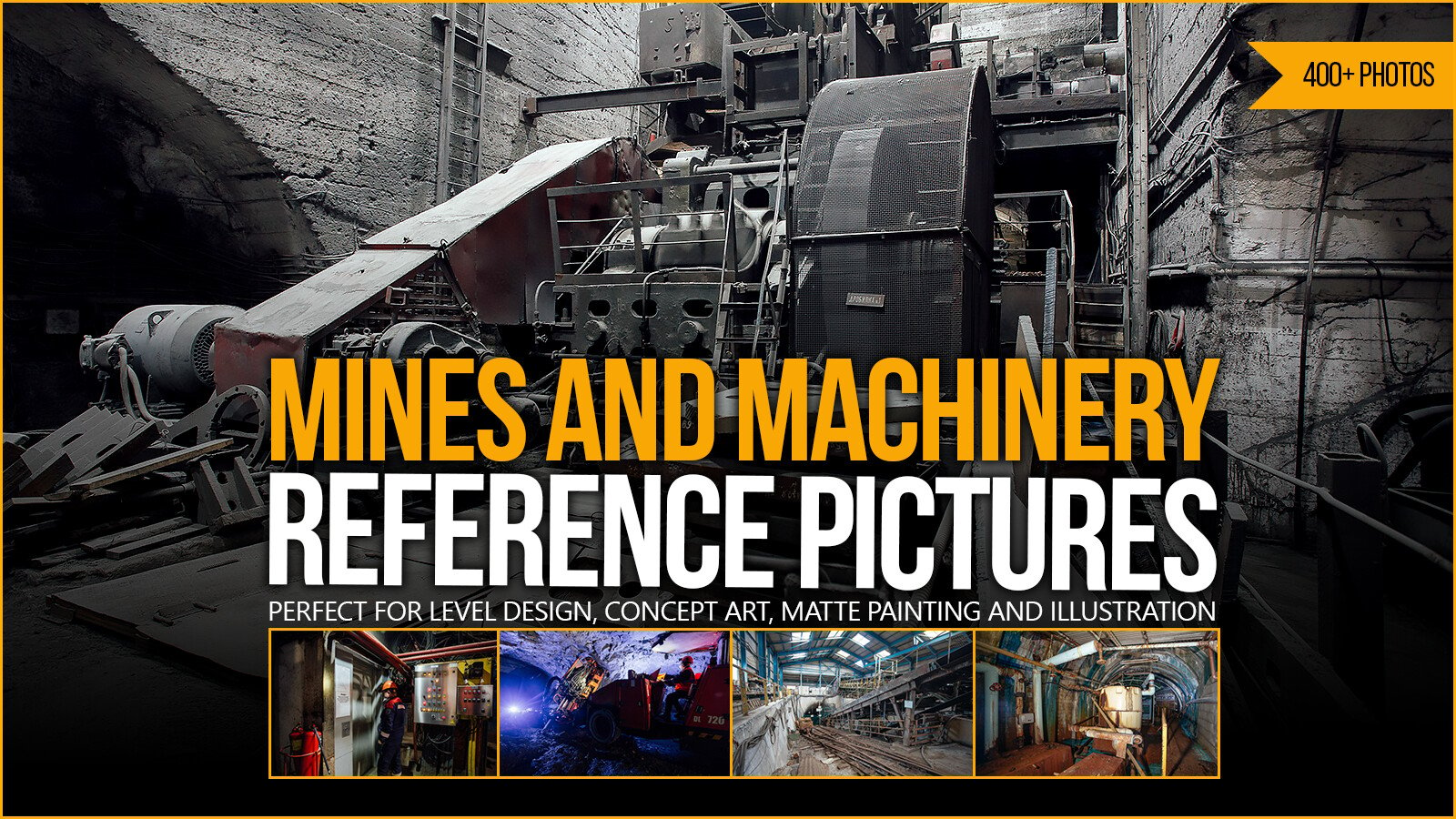 400+ Mines and Machinery Reference Pictures