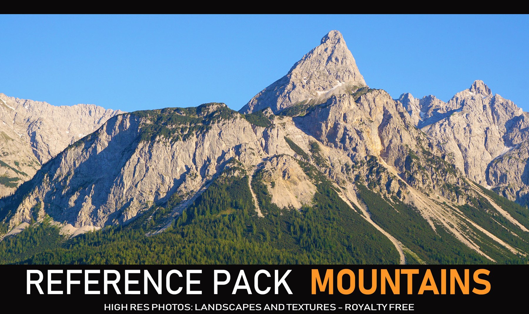 Alps Mountains Pack - 270+ Reference pictures – S3ART Store