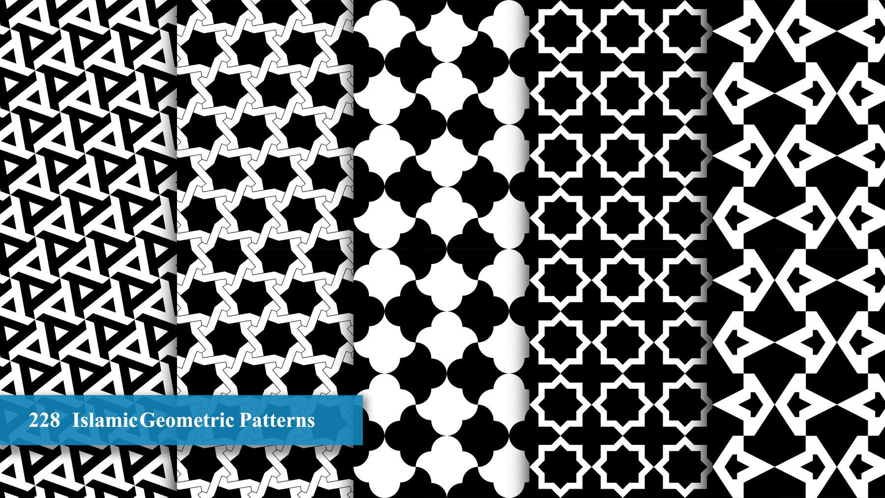 228 Islamic Geometric Patterns