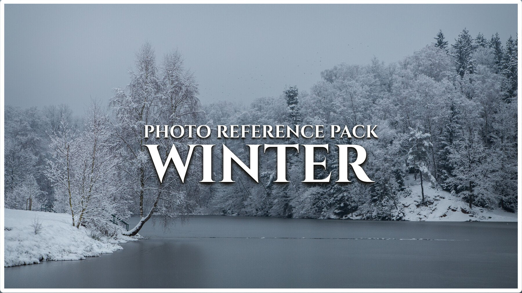 Winter - Reference Photo Pack For Artists 511 JPEGs