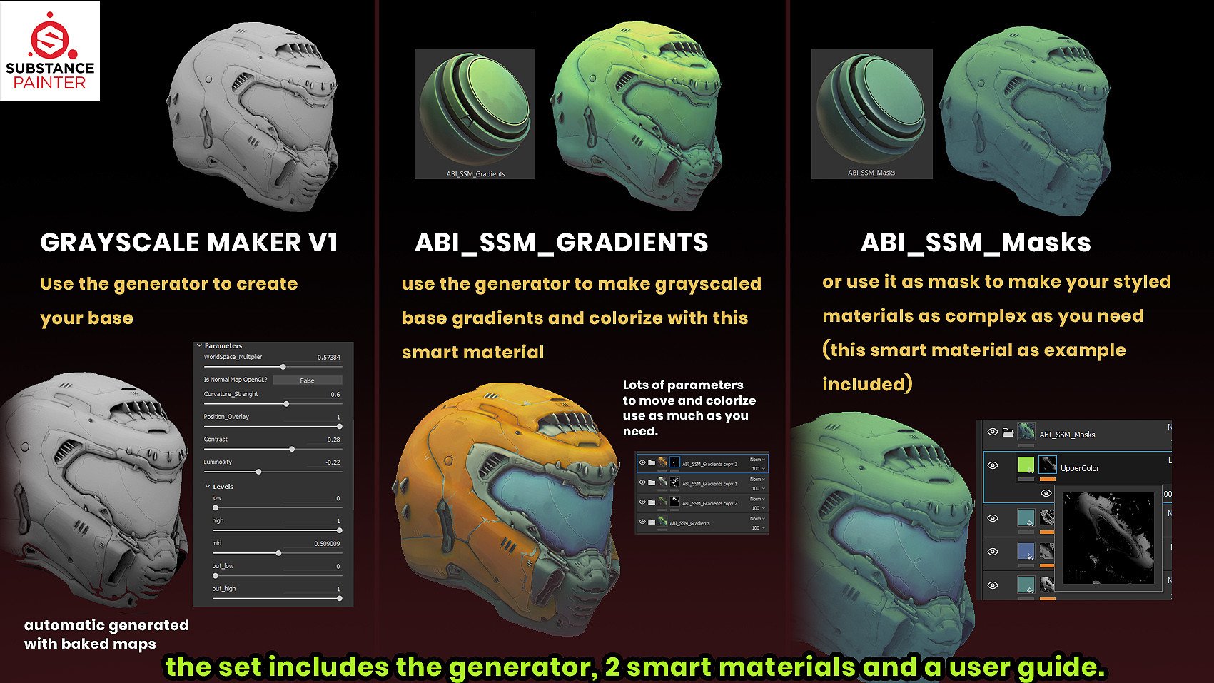 Grayscale Maker + 2 Smart Materials