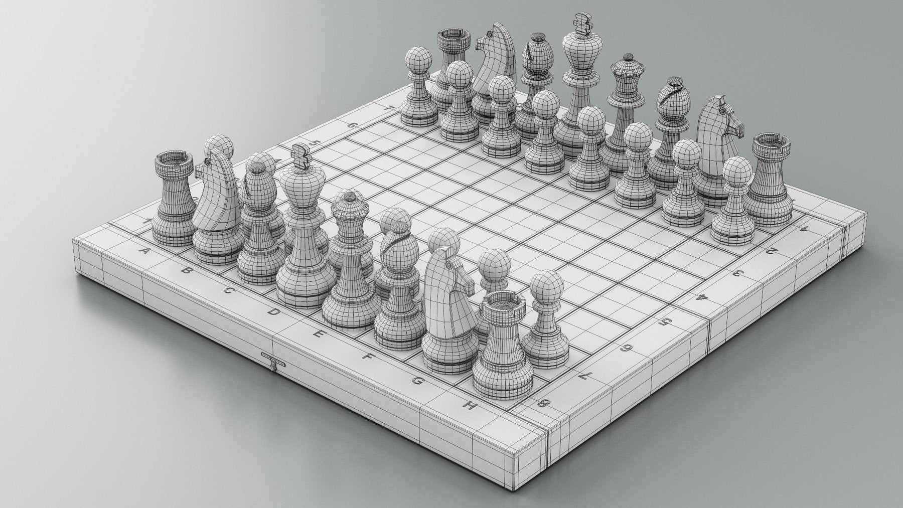 CHESS GAME-READY MODEL