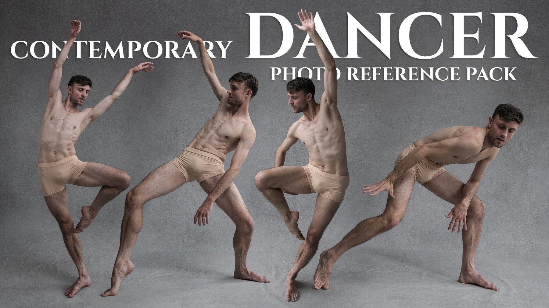 A Contemporary Dancer - Photo Reference Pack For Artists 1000 JPEGs