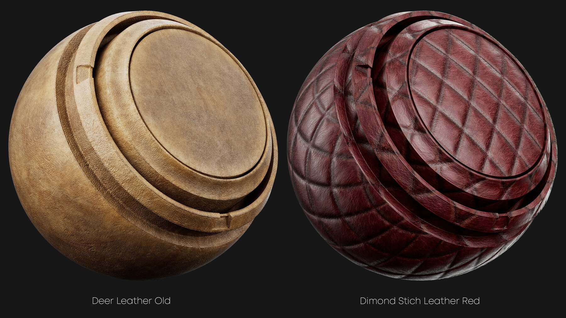 Leather Smart Materials for Substance painter