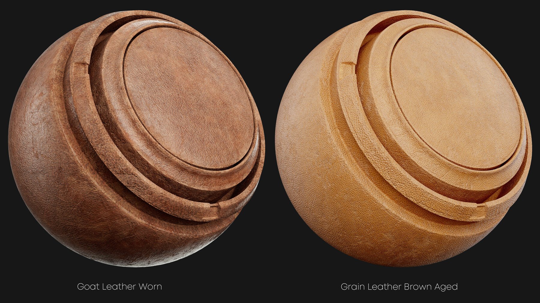 Leather Smart Materials for Substance painter