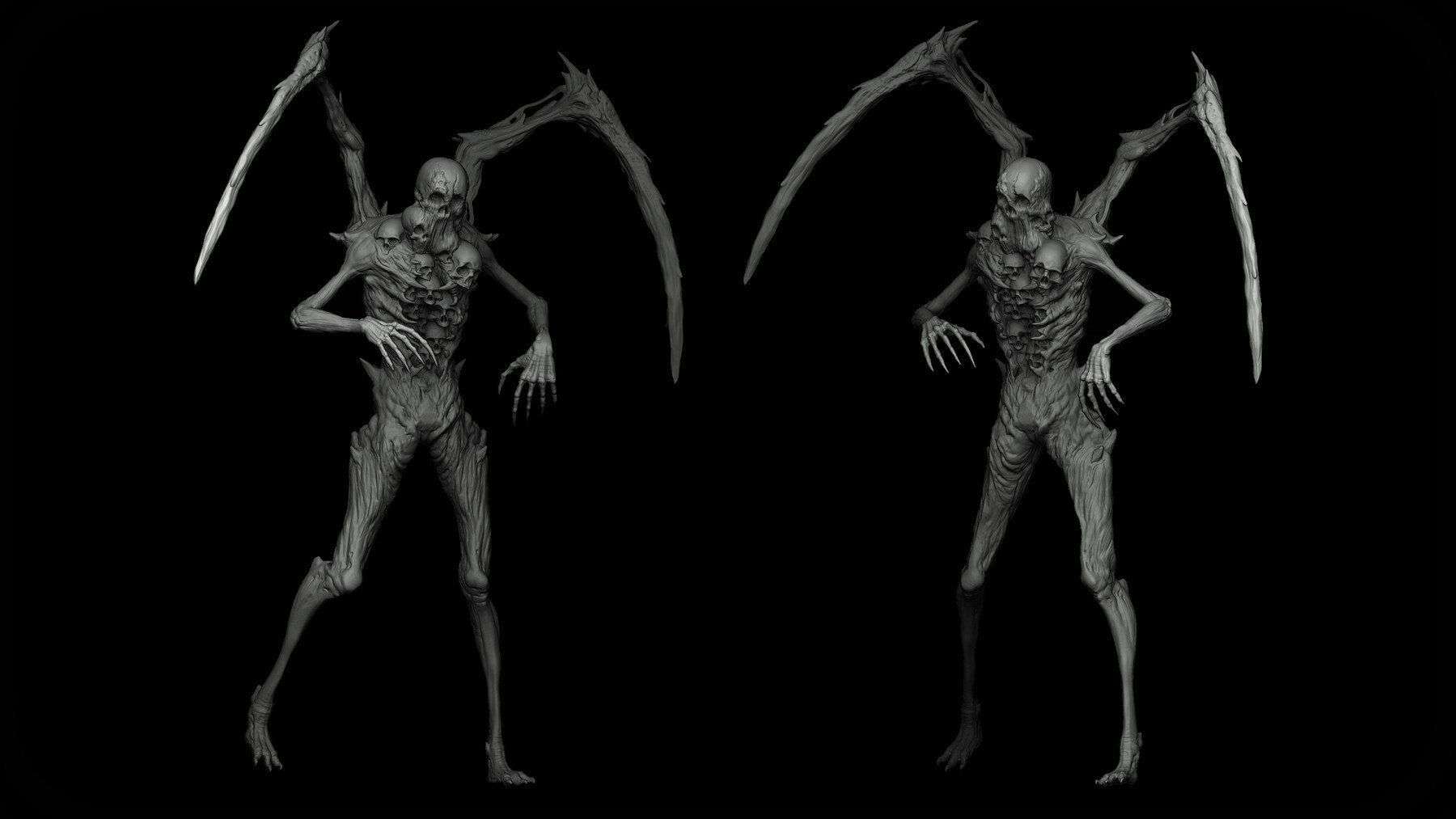 80 Undead Creature IMM Brush mega Pack