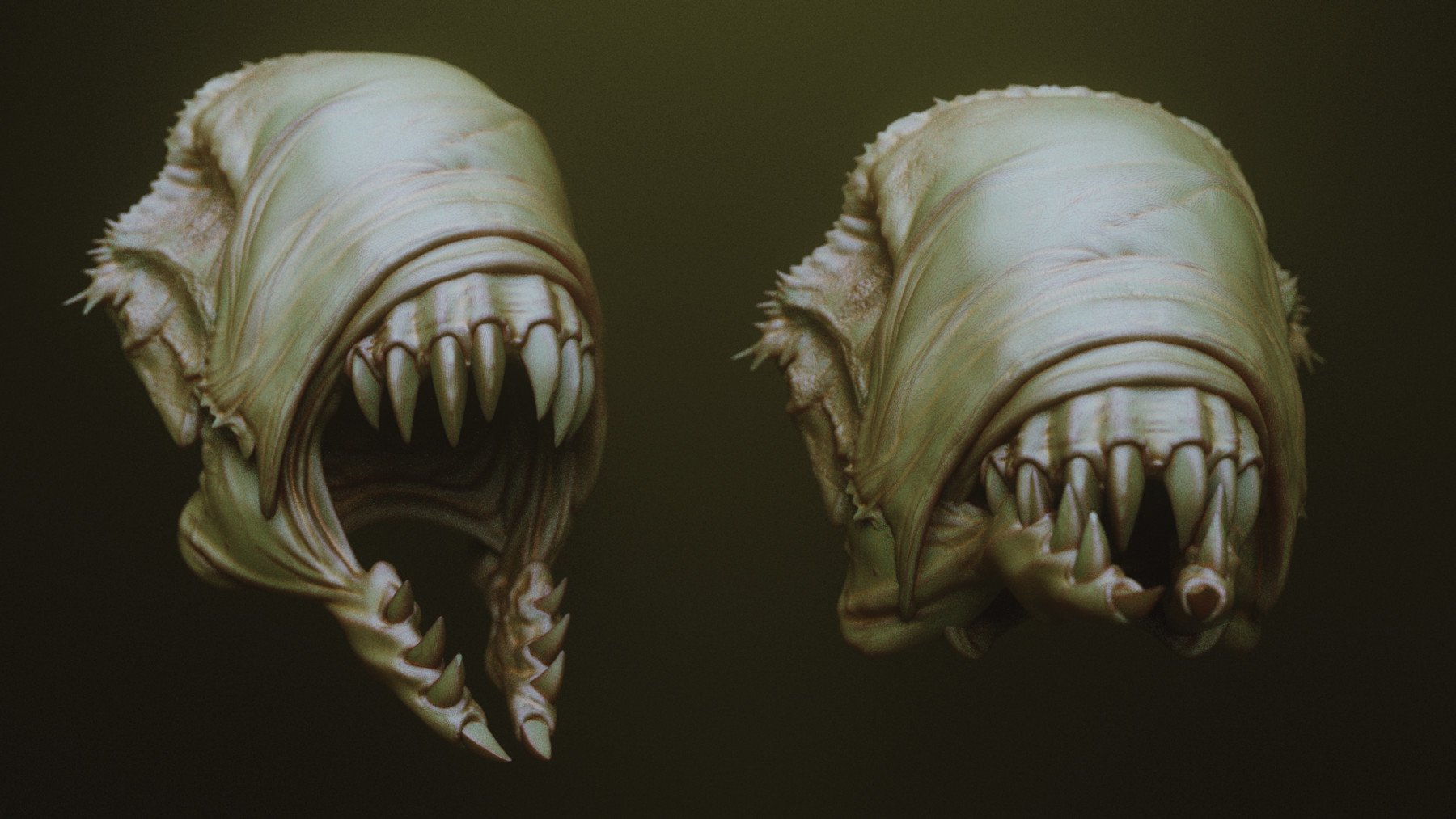 JAWS 2 - Another 33 Monster Mouths & Skulls IMM Brush