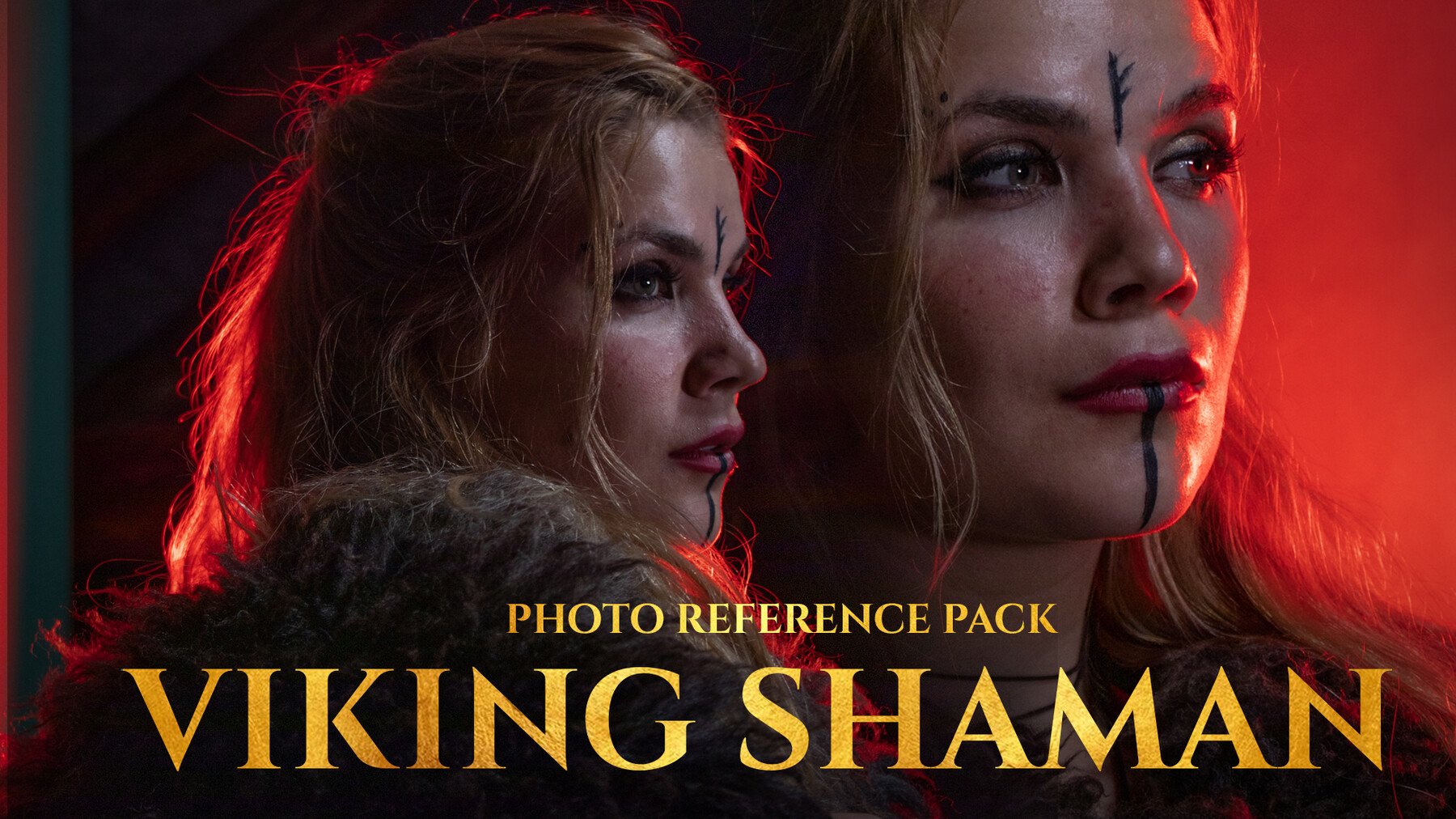 Viking Shaman - Reference Photo Pack for Artists 412 JPEGs