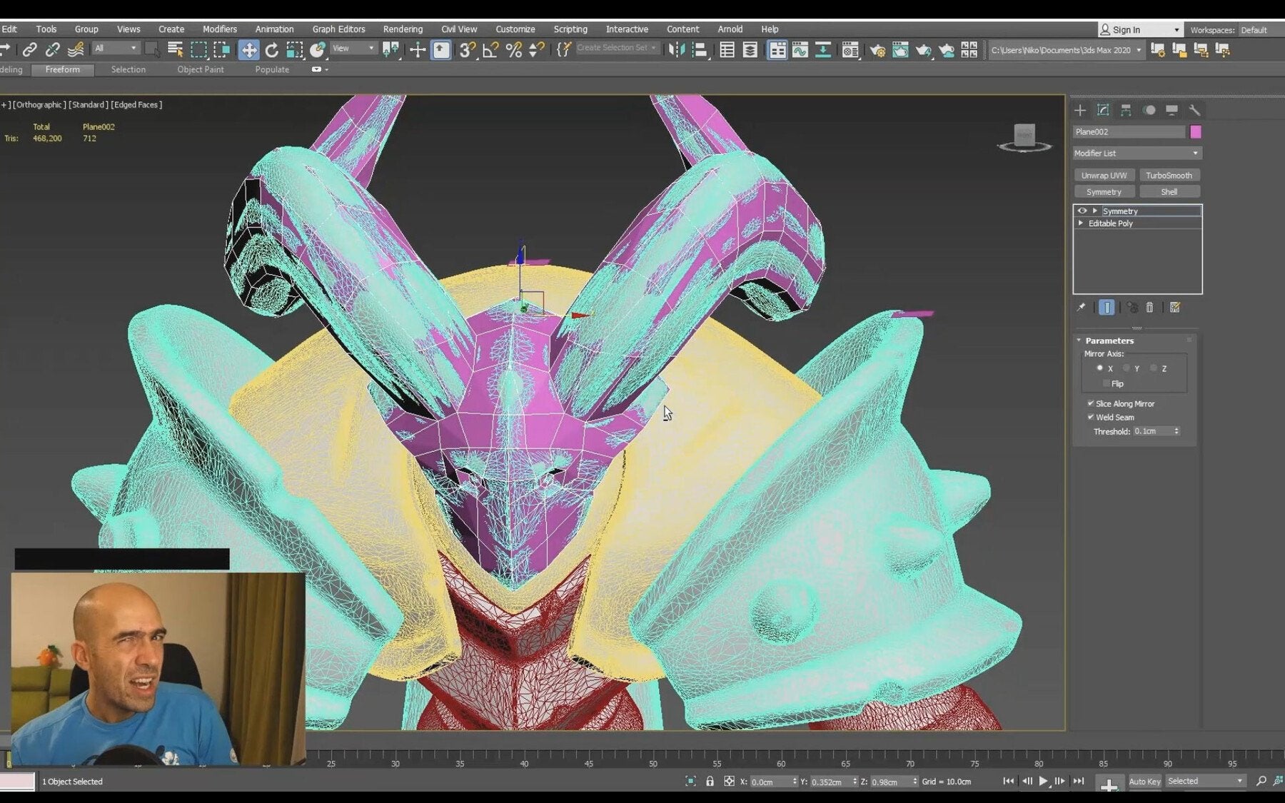 Absolute Beginners Retopology and UV Unwrap in 3dsMax course