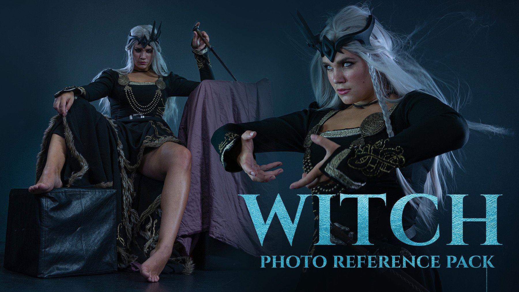 Witch & Celt - Reference photo pack for artists 164 JPEGs