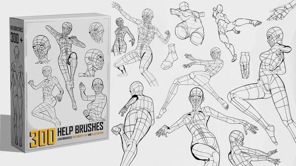 Anatomy HelpBrushes [300 CHETBRUSHES to Push Anatomy Skills]