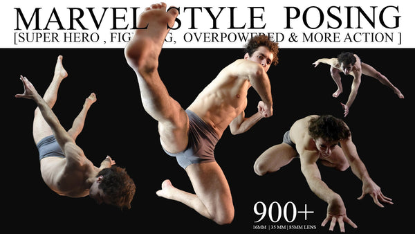 900+ MARVEL Style Posing [Super Hero, Fighting, Overpowered & MORE]