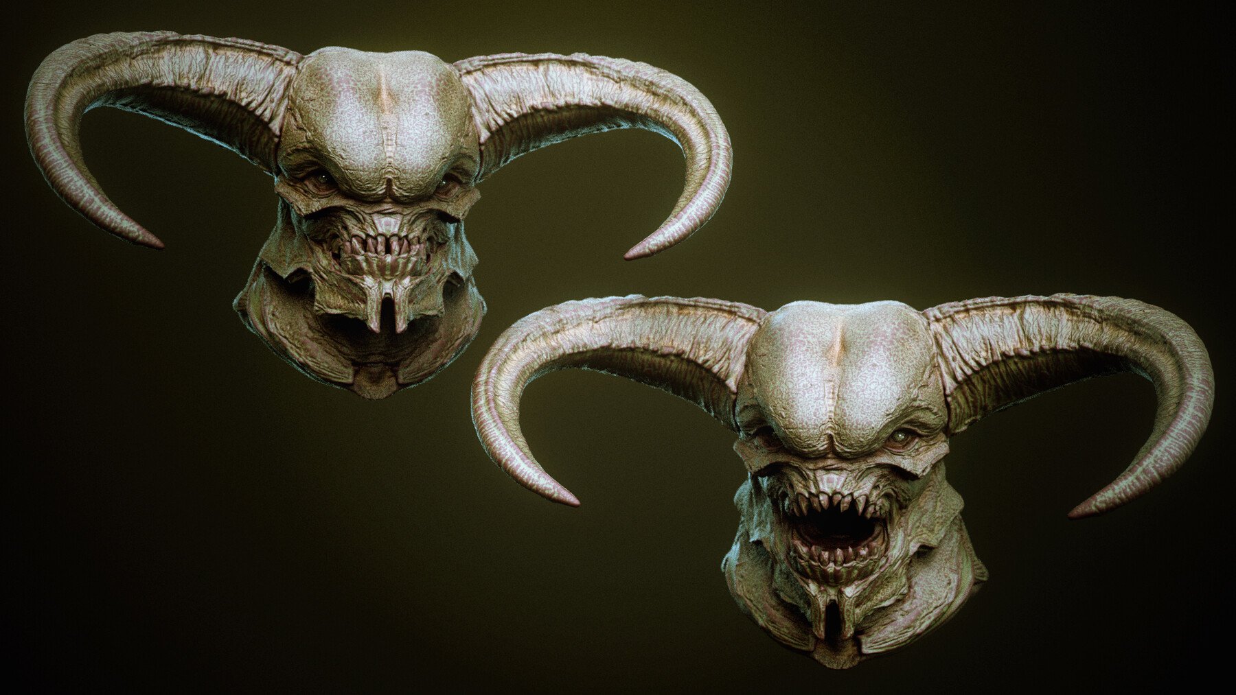 DEMON part 1: 52 Heads with Blendshapes