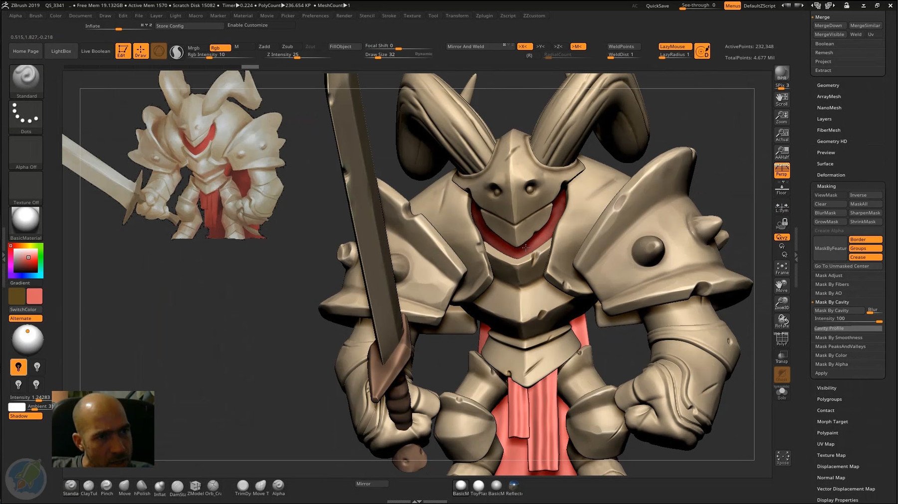 Absolute beginners Zbrush course