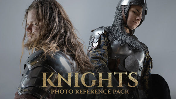 Knights - Photo Reference Pack for artists 240 JPEGs