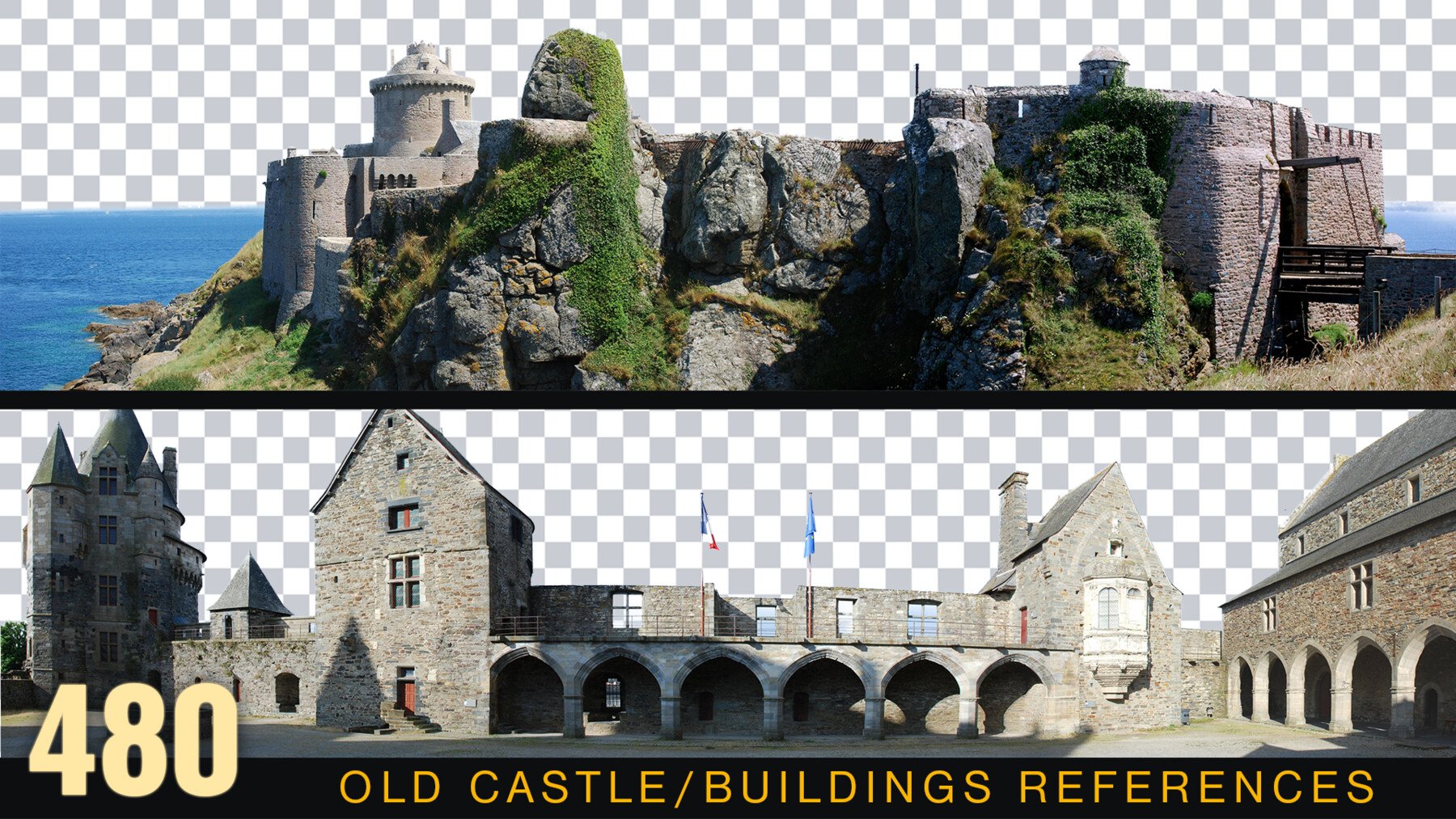 Castles Cutouts VOL 4