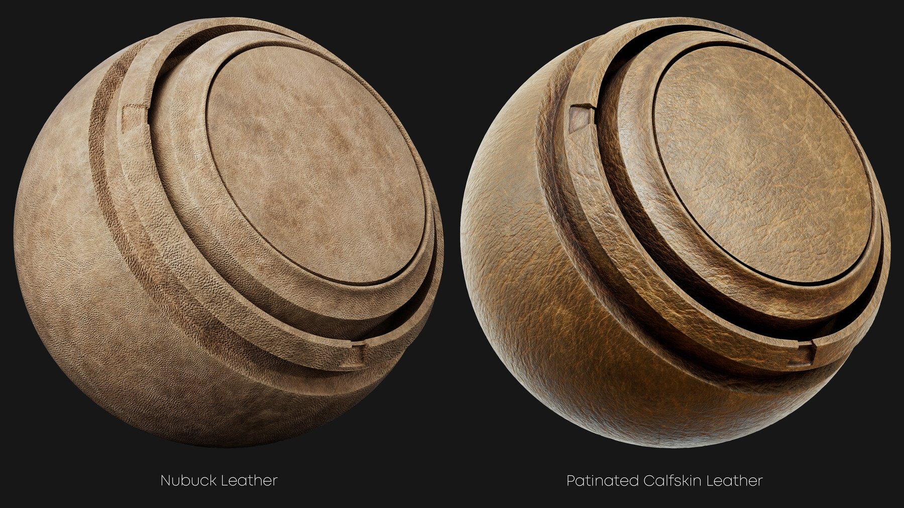 Leather Smart Materials for Substance painter