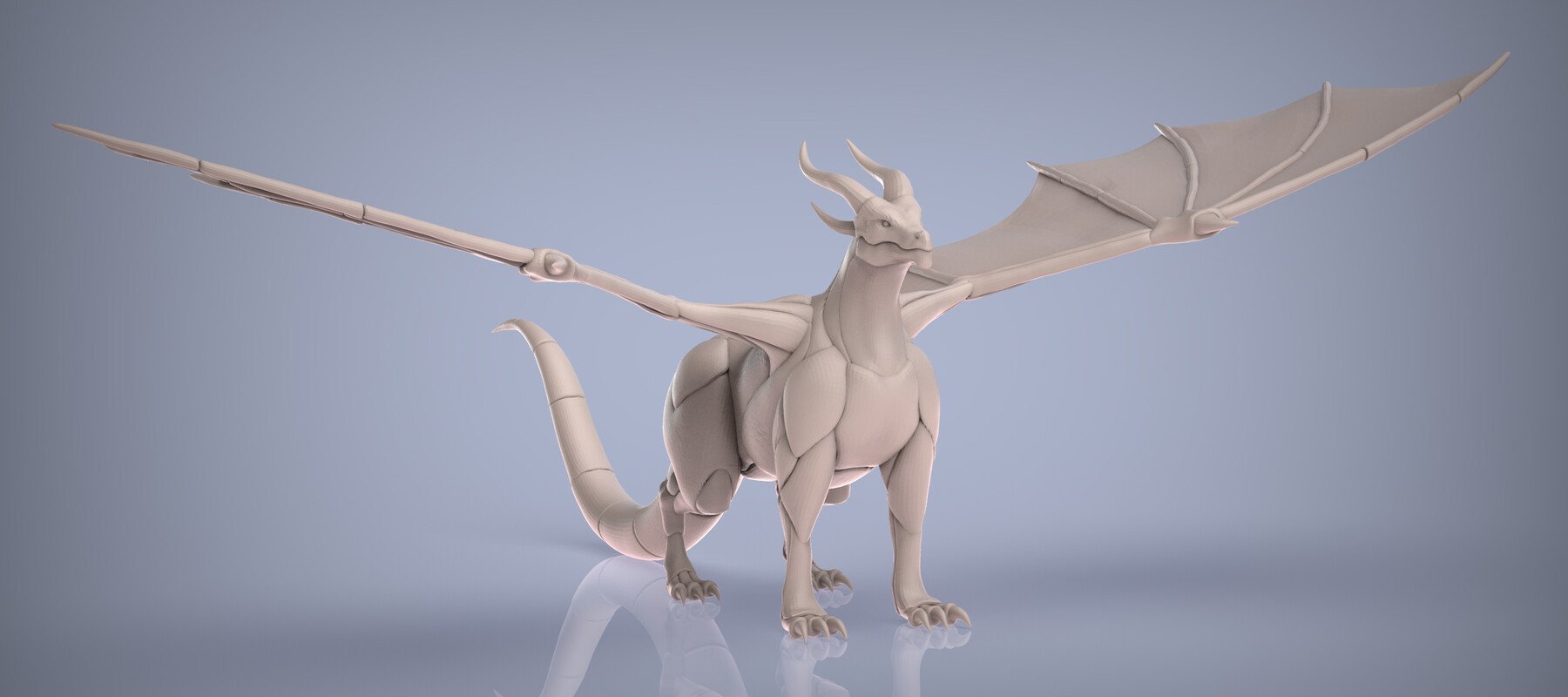 Dragon + Wyvern Base Meshes