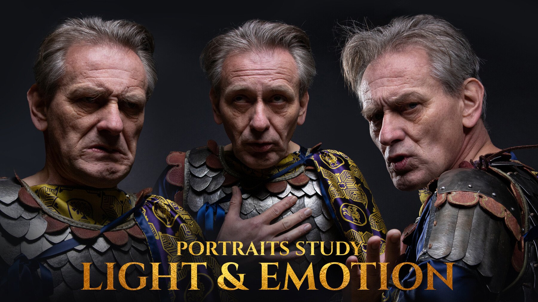 Portraits Study (Light & Emotion) vol.2 - Reference Photo Pack 646 JPEGs