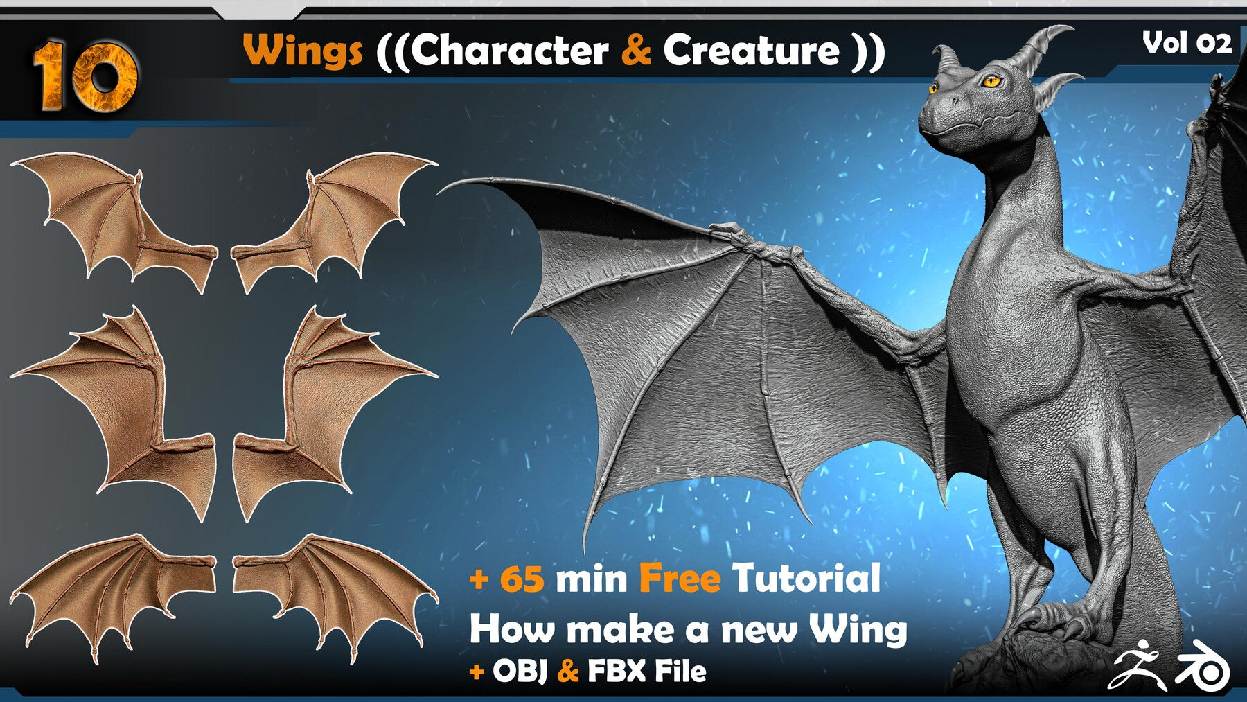 Wings (Character & Creature) Vol 02