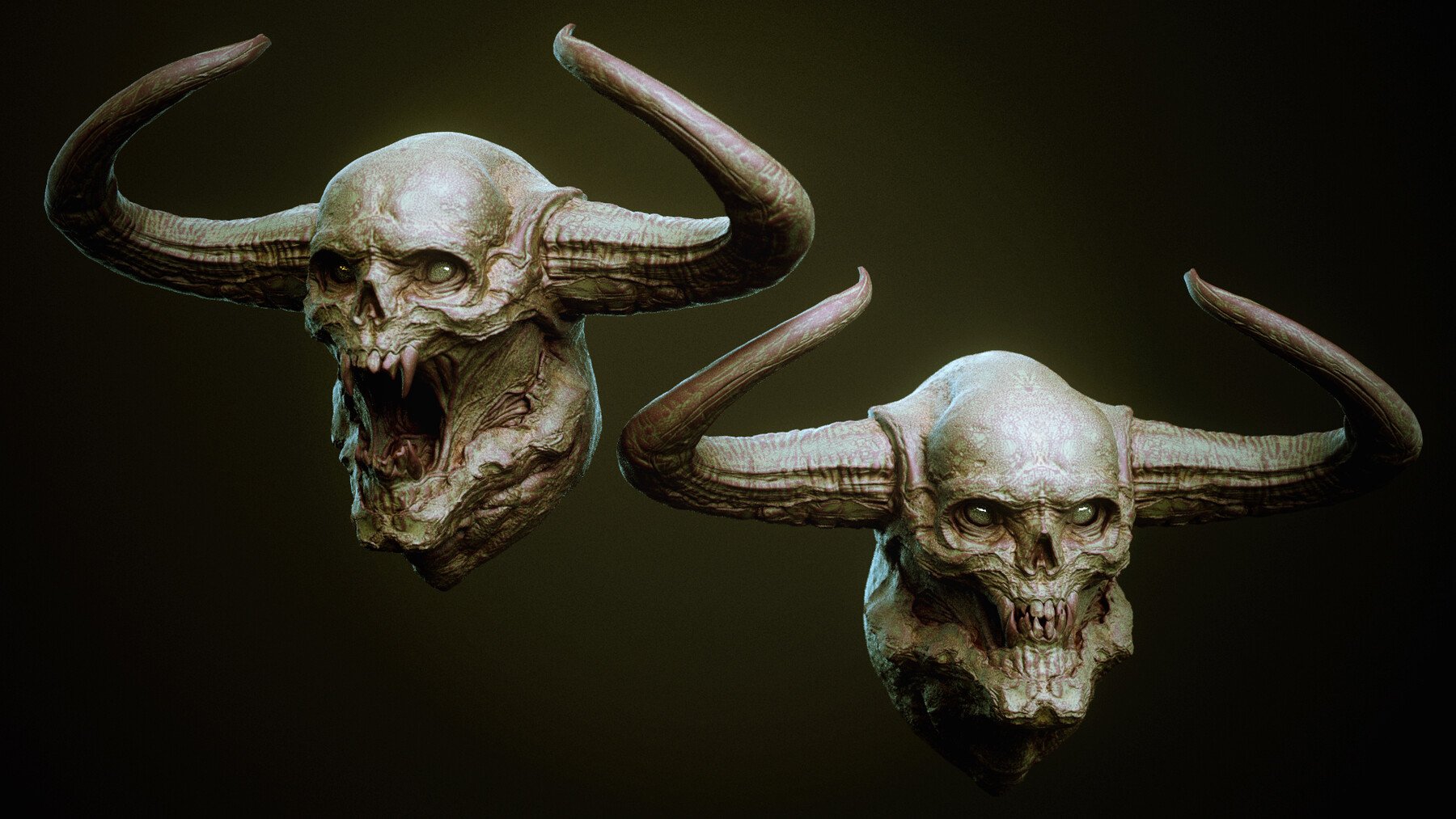 DEMON part 1: 52 Heads with Blendshapes