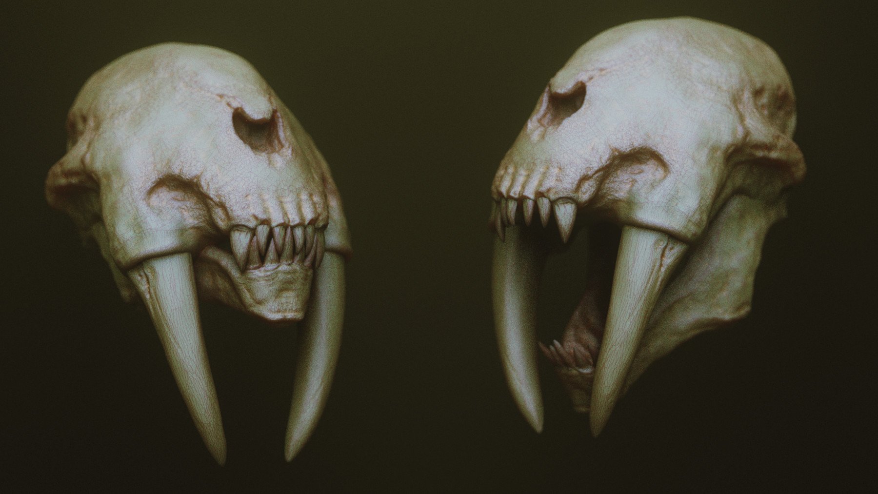 JAWS 2 - Another 33 Monster Mouths & Skulls IMM Brush