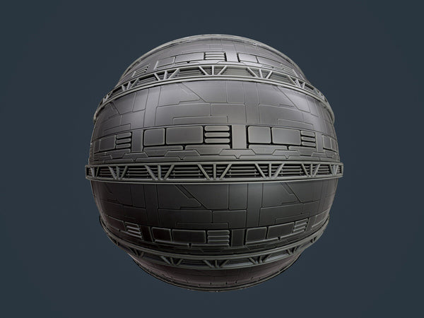Sci-Fi Military Seamless PBR Texture 111