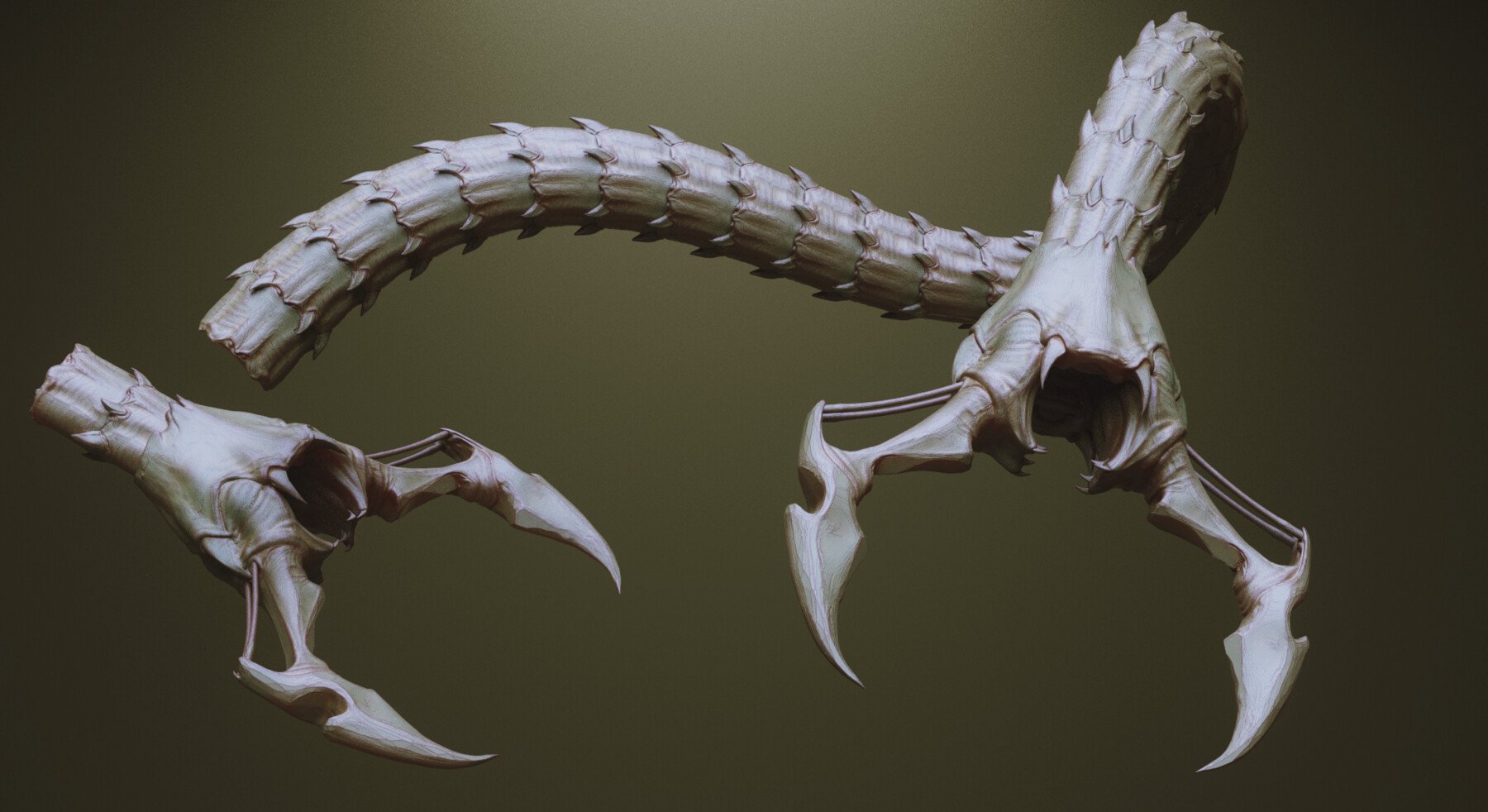 TENTACLES - 40+ in ZBrush brushes and OBJs