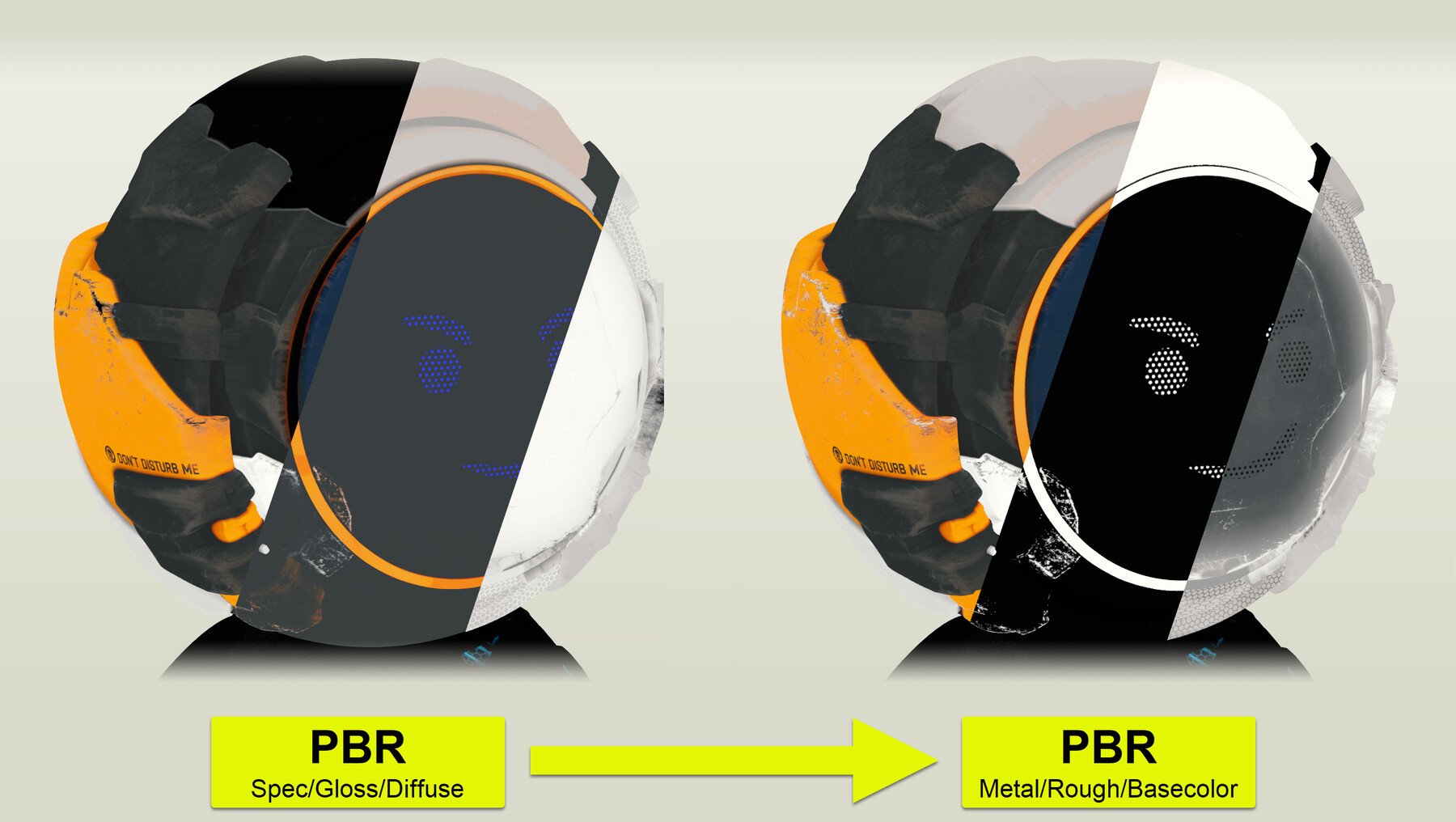 PBR Spec/Gloss to Metal/Rough Converter