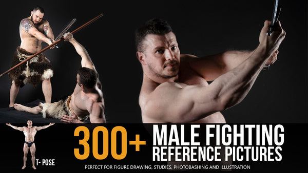 300+ Male Fighting Pose Reference Pictures