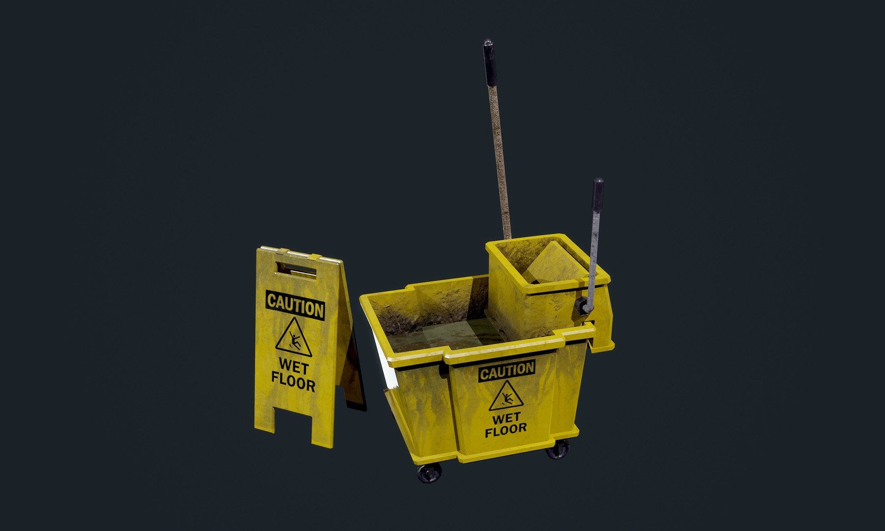 Mop Bucket Game Ready 01