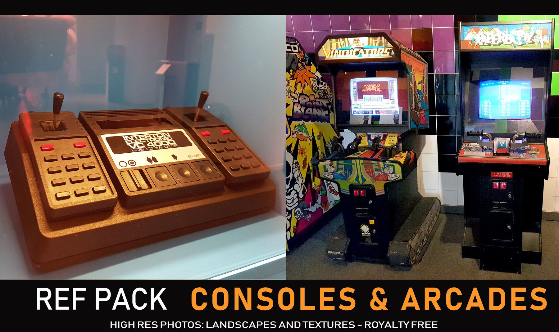 Consoles & Arcades - 120+ Reference pictures