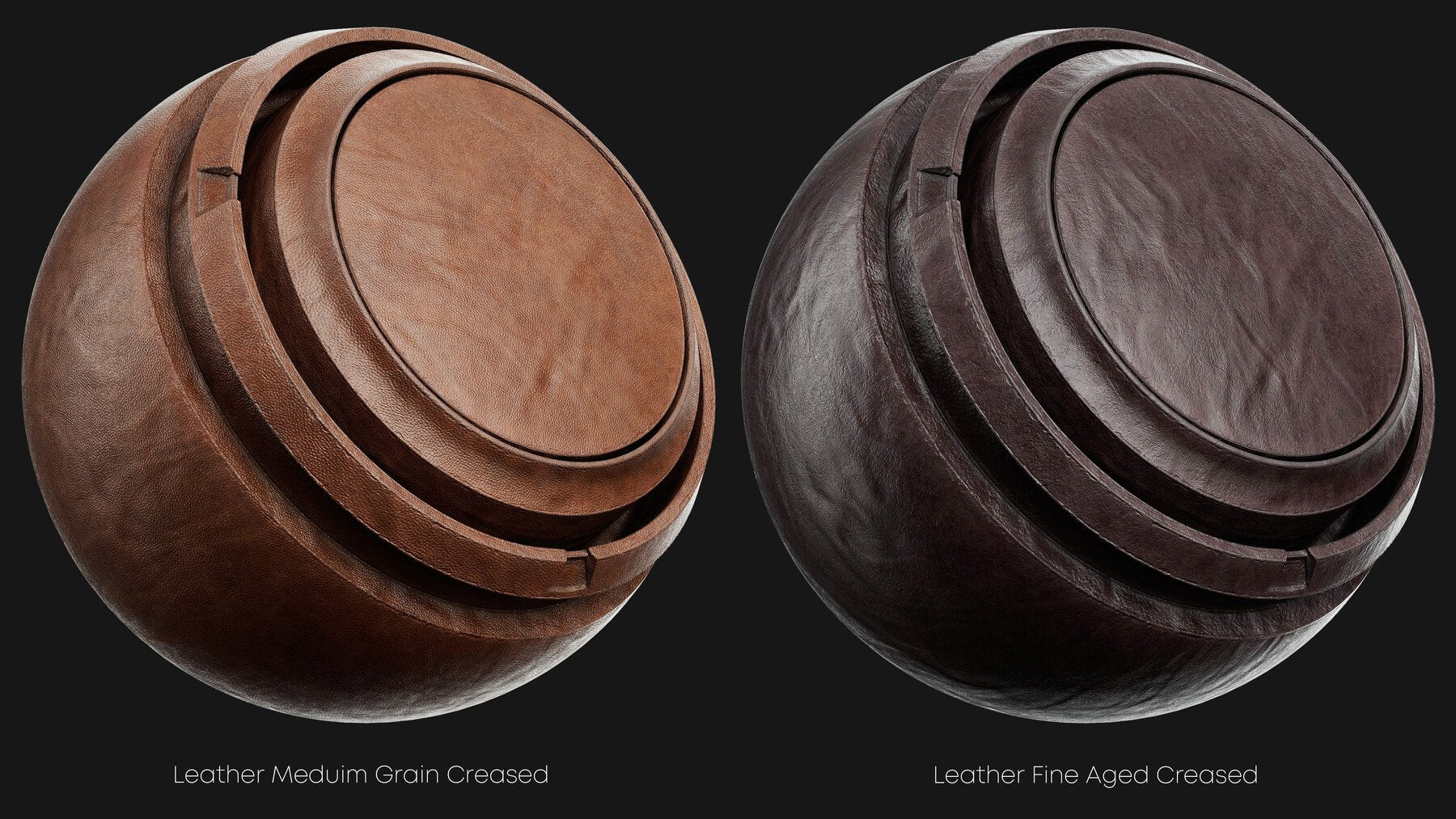 Leather Smart Materials for Substance painter VOL 02