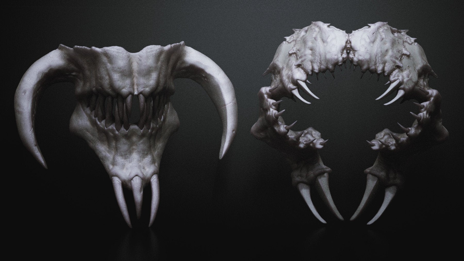 JAWS - 33 Monster Mouths 'n Skulls & IMM Brush Pack