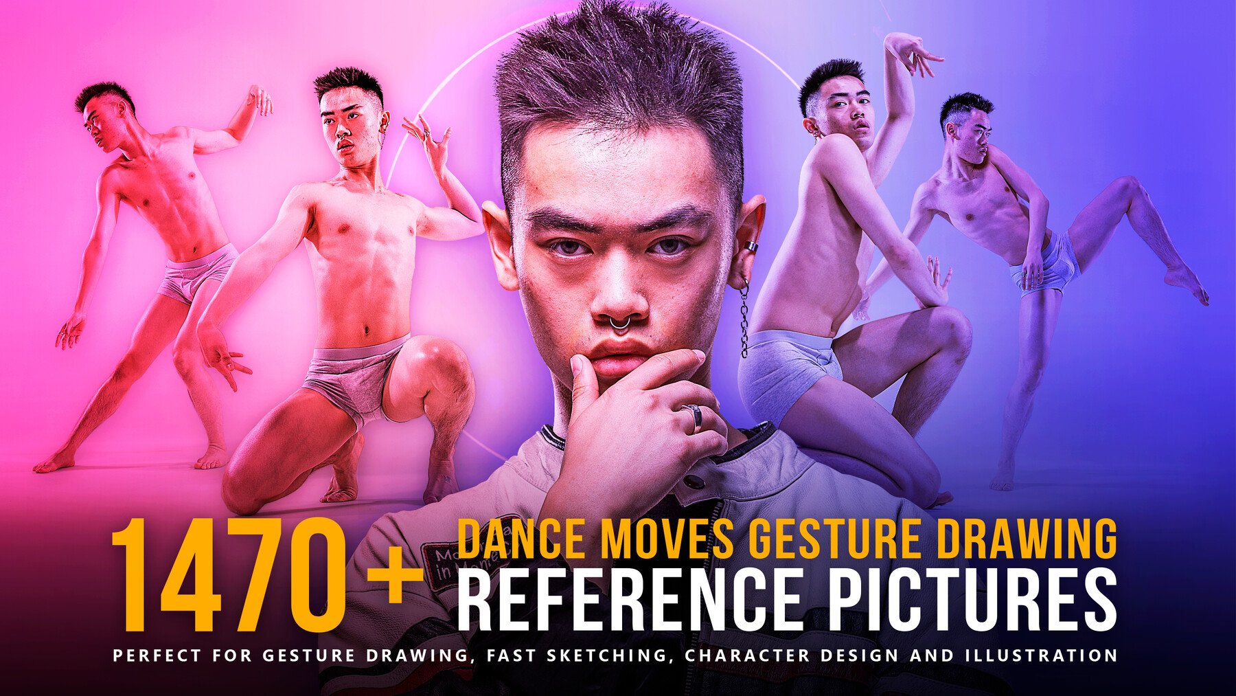 1470+ Dance Moves Gesture Drawing Reference Pictures