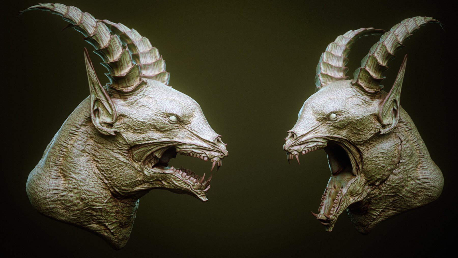 DEMON part 1: 52 Heads with Blendshapes