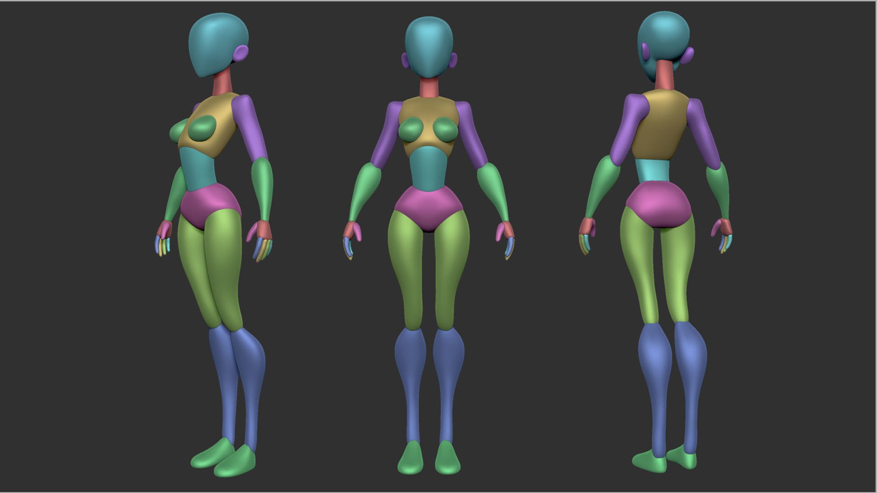 Stylized Basemesh Collection