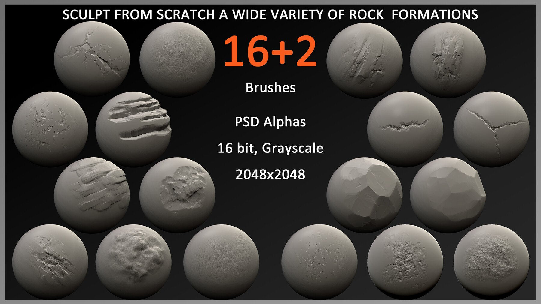 Rock Sculpt Brushes