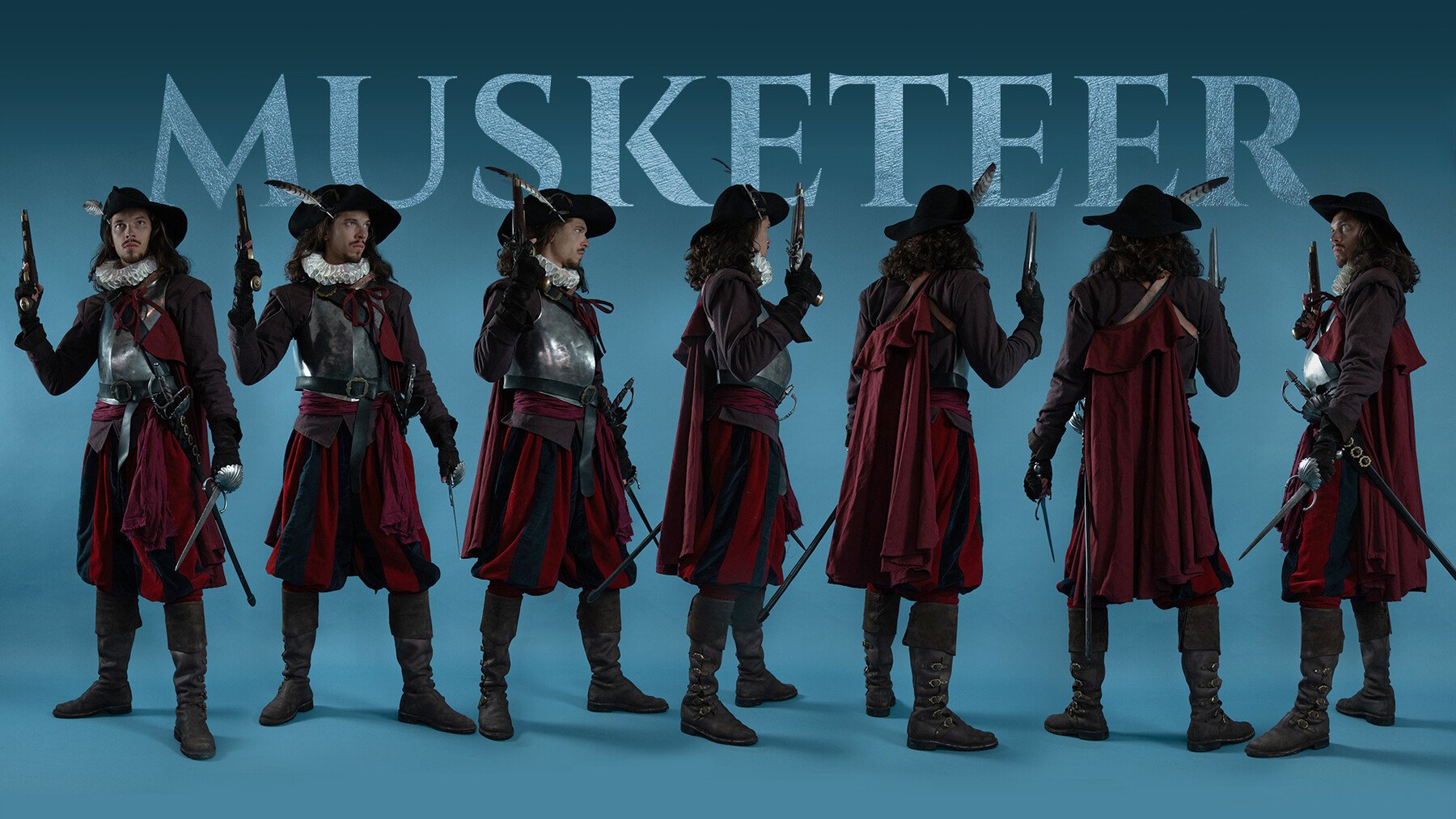 Musketeer - Reference Photo Pack for artists 280+ JPEGs