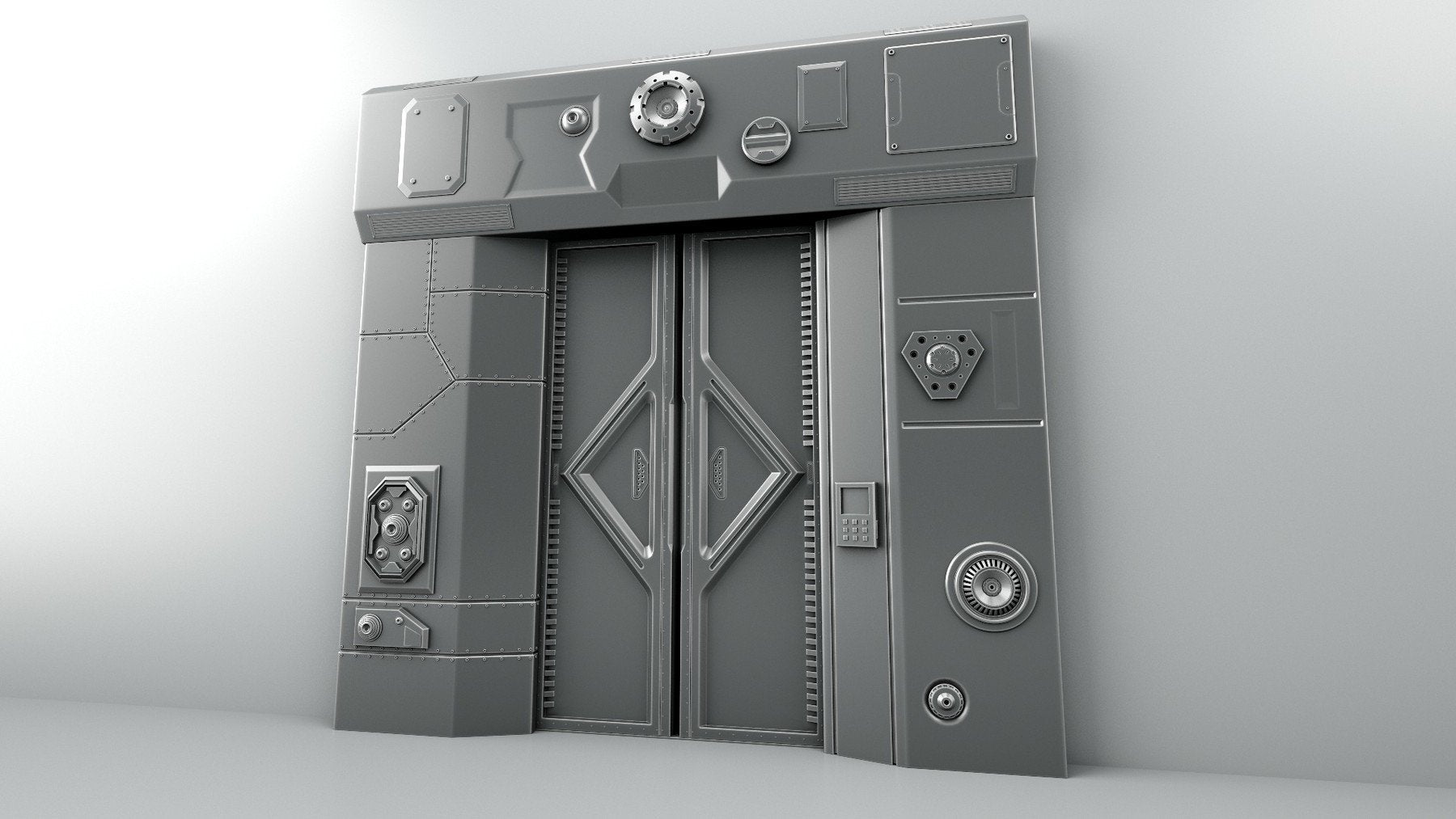 Sci-fi Doors pack and more [Decals, Alphas]