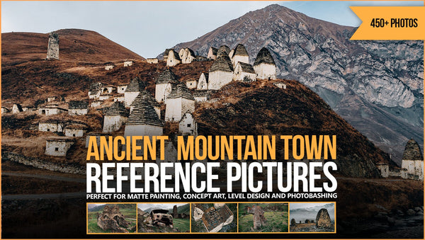 450+ Ancient Mountain Town Reference Pictures