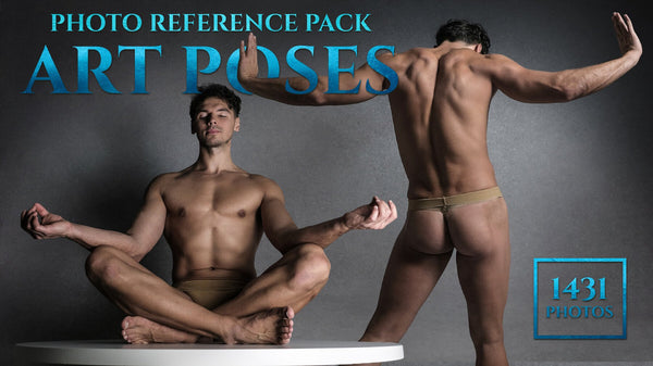 An Art Poses- Photo reference pack for artists 1431 JPEGs