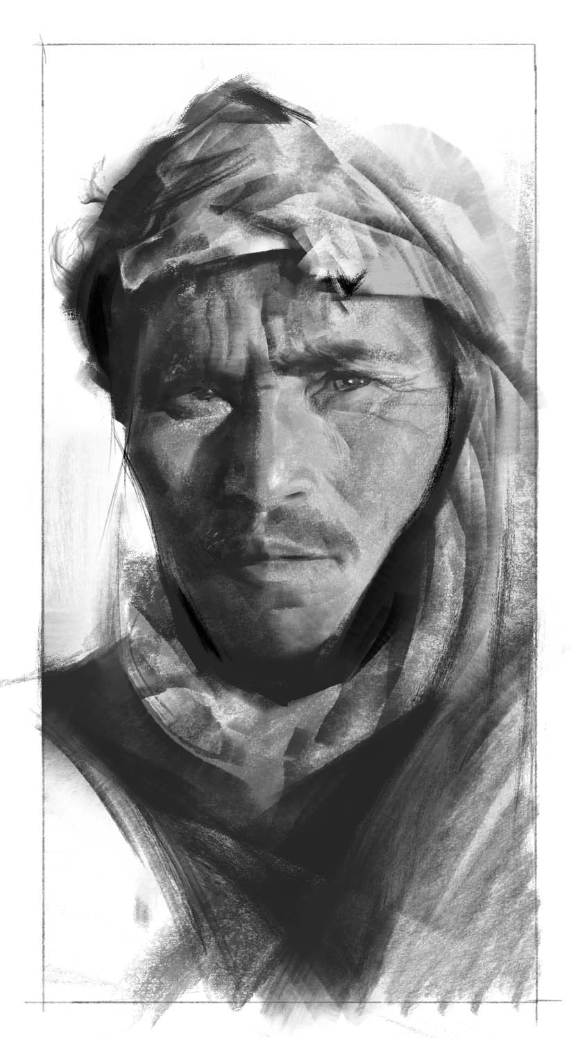 Killer Charcoal. Charcoal imitation brushes for Photoshop CS5+