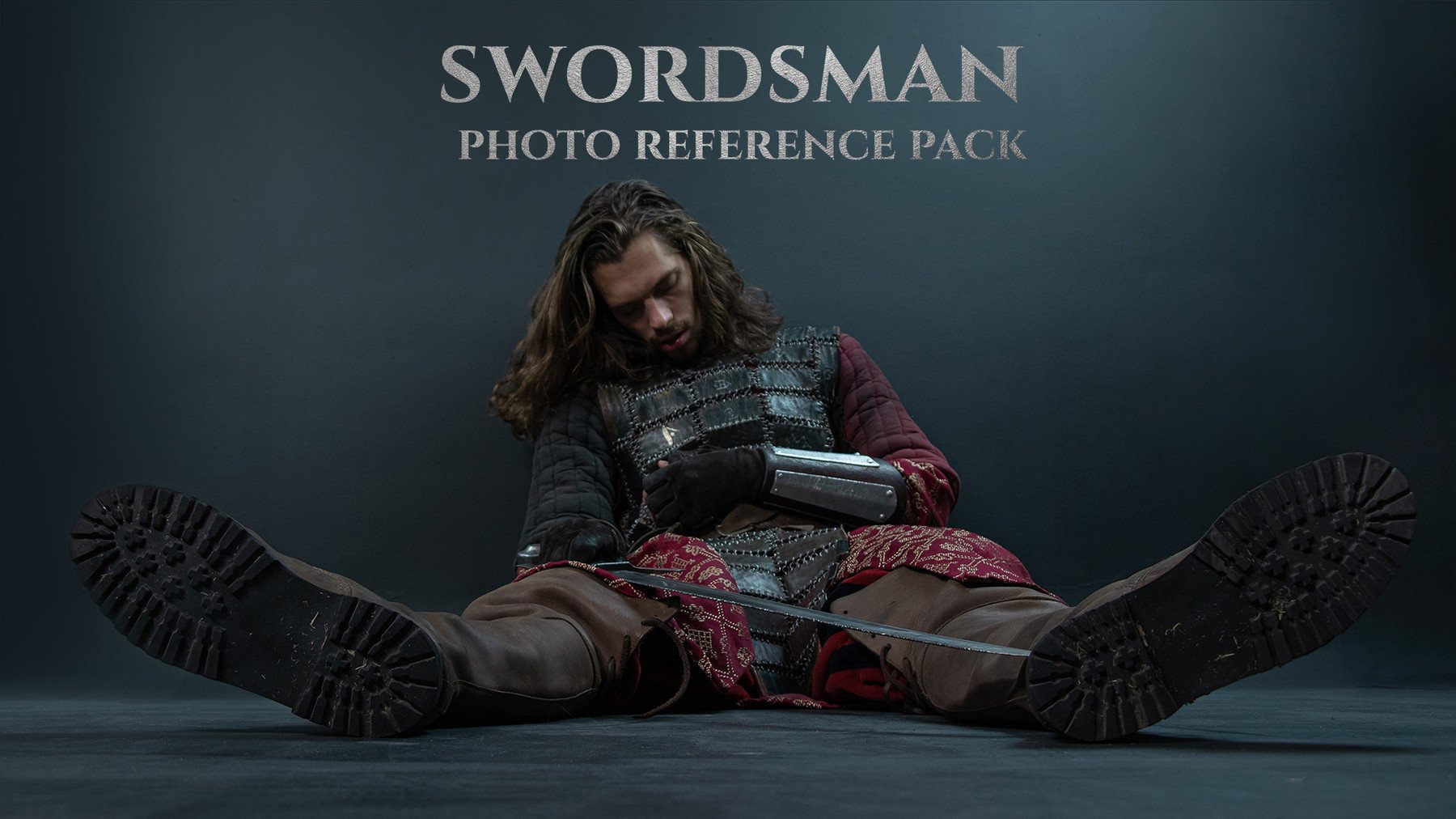 Swordsman - Photo Reference Pack for artists 330 JPEGs