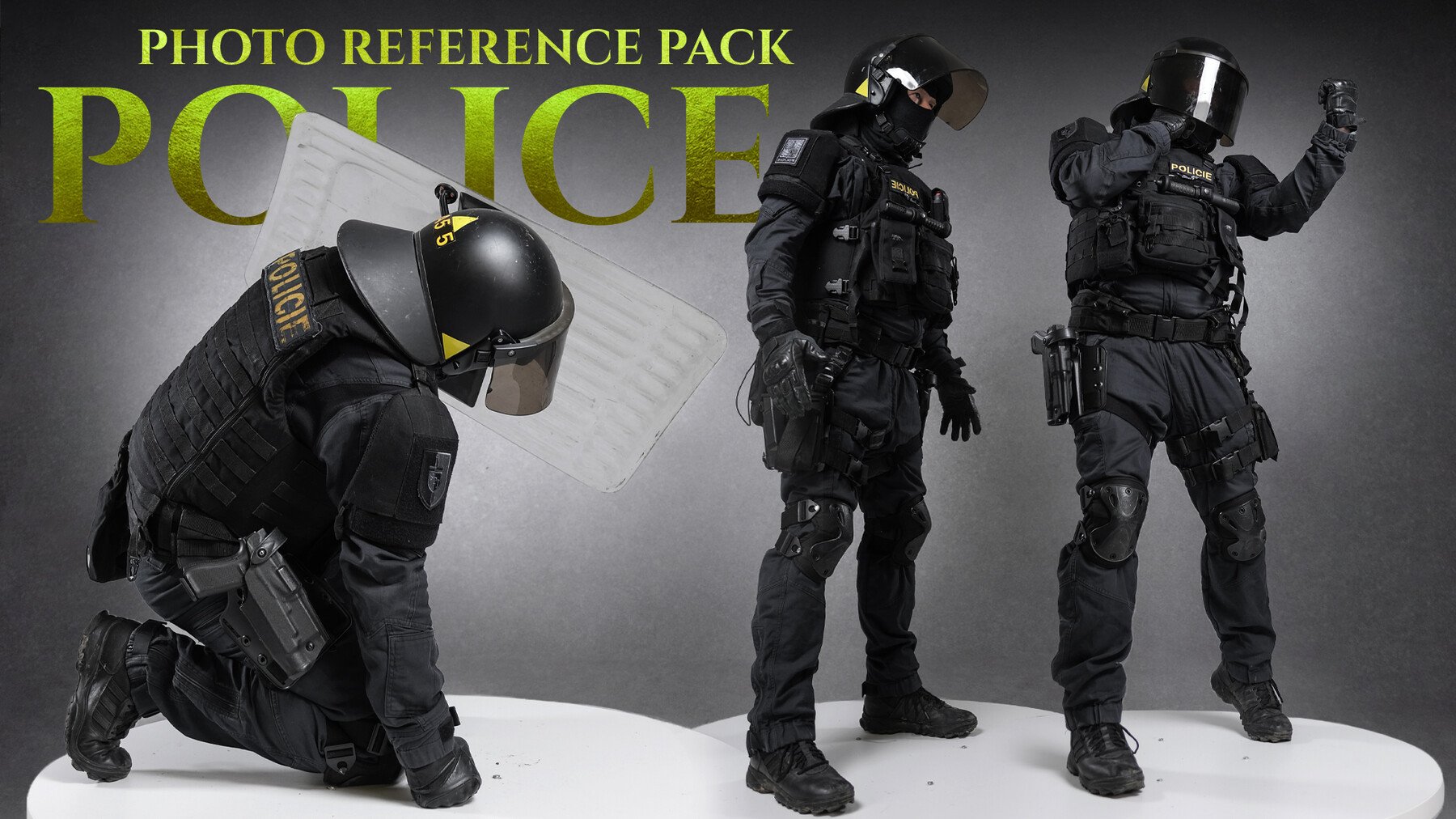 A Police Photo Reference Pack For Artists 693 JPEGs