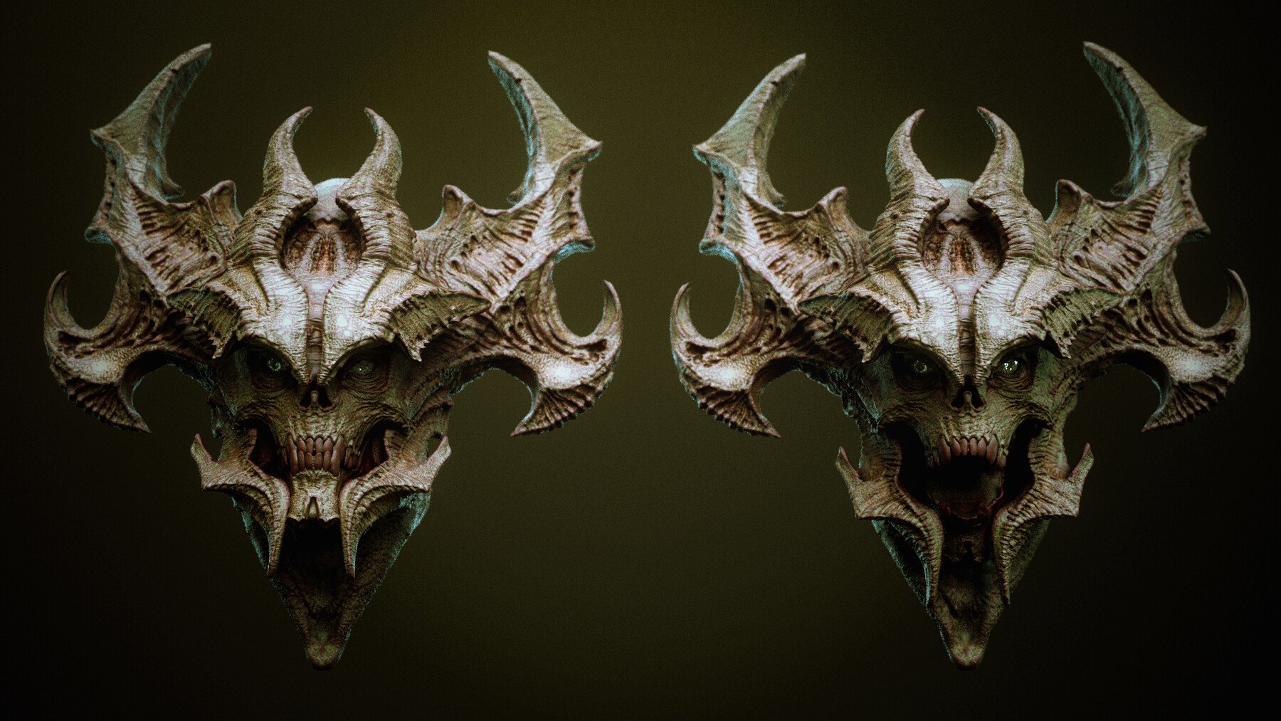 DEMON part 1: 52 Heads with Blendshapes