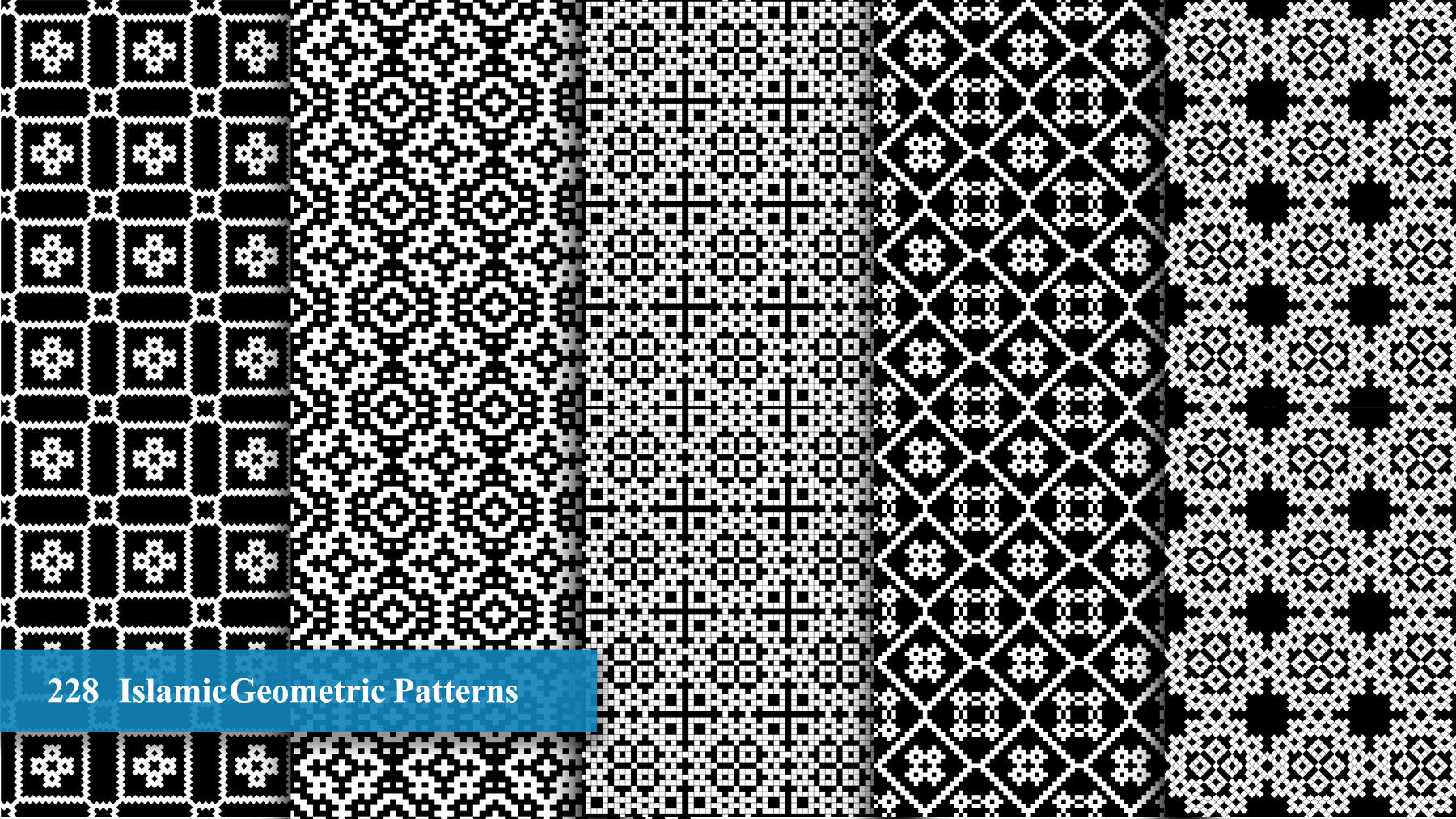 228 Islamic Geometric Patterns