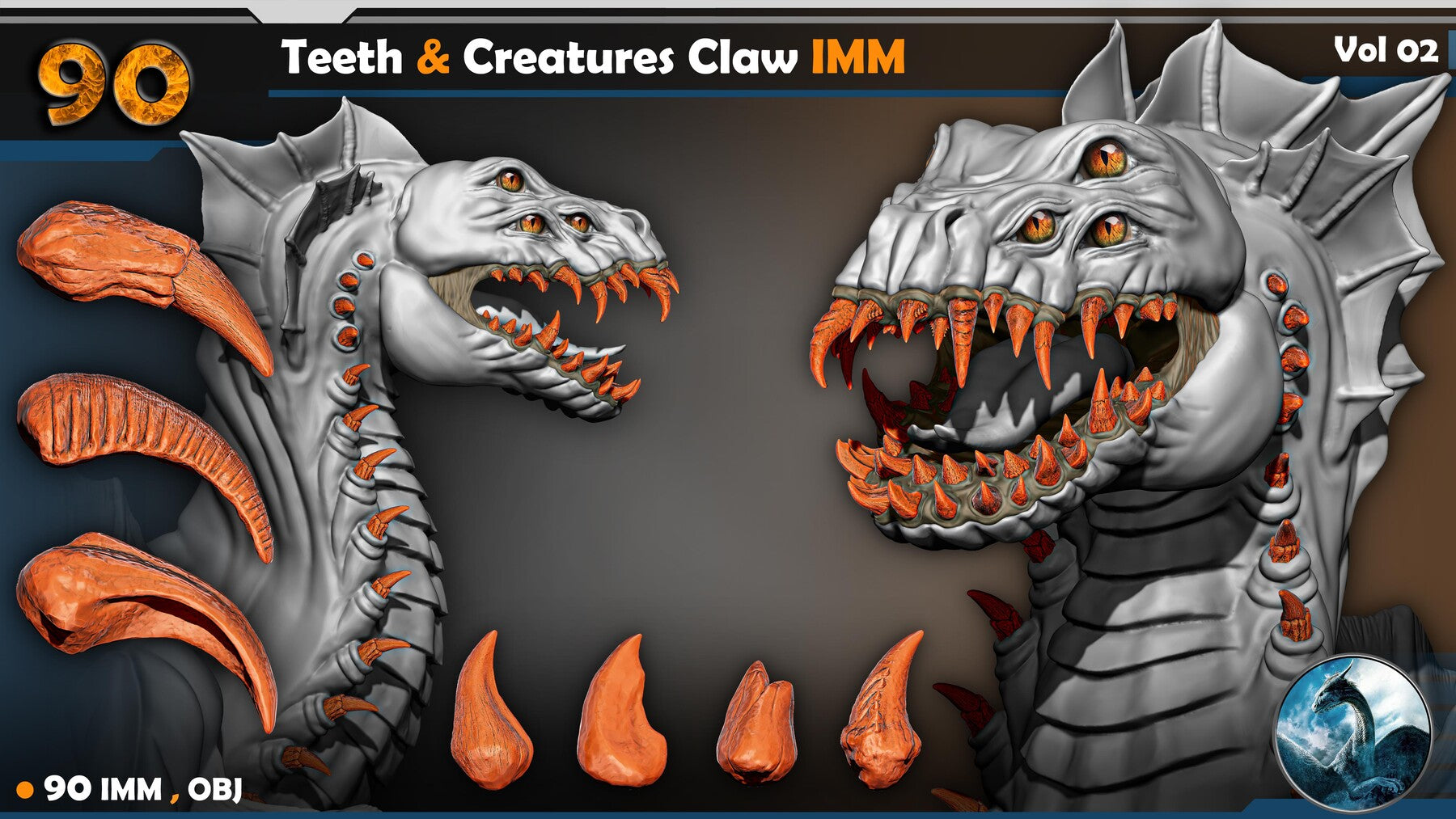 Teeth & Creatures Claw IMM Vol 02