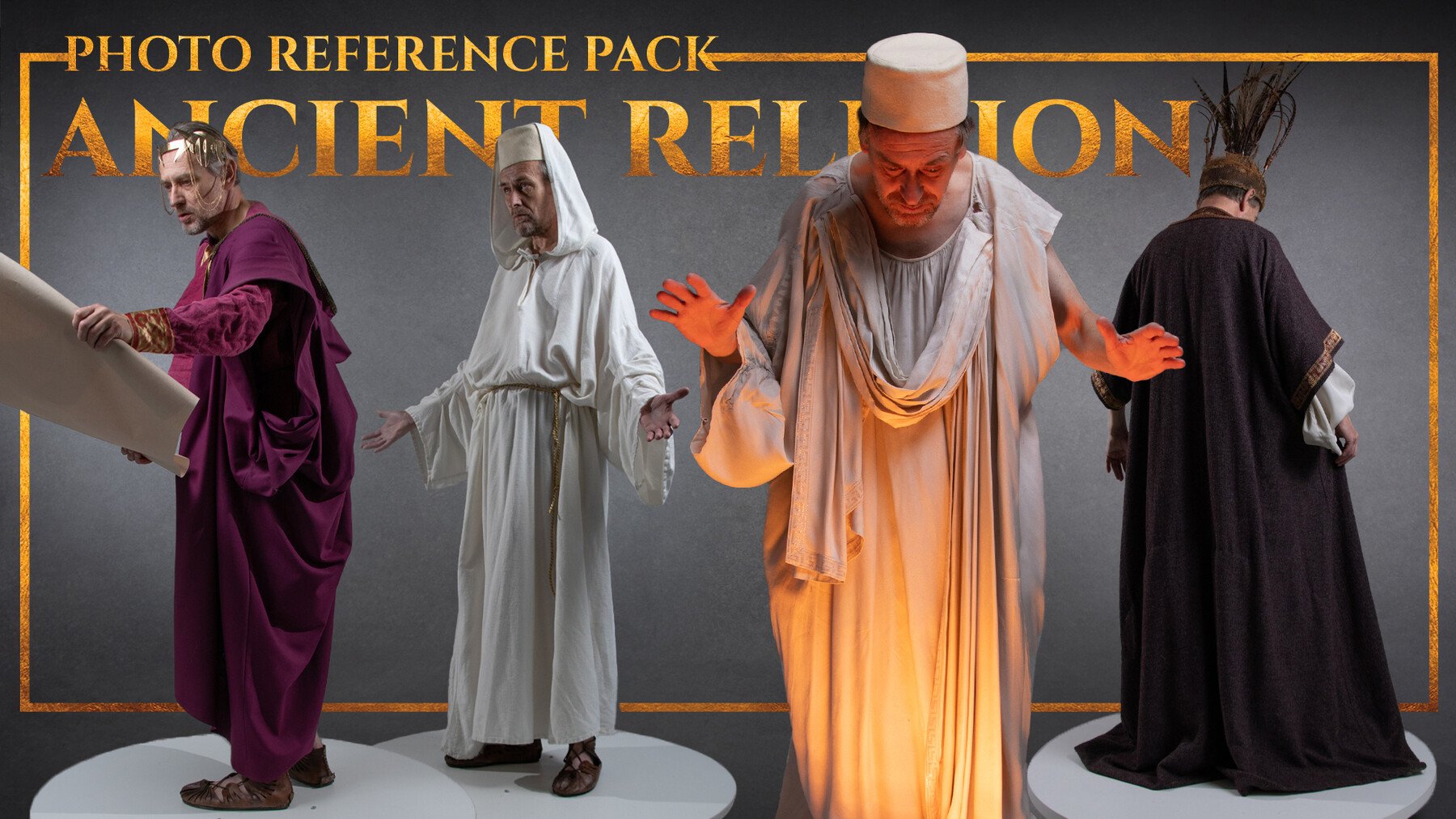 Ancient Religion - Reference Photo Pack For Artists 781 JPEGs