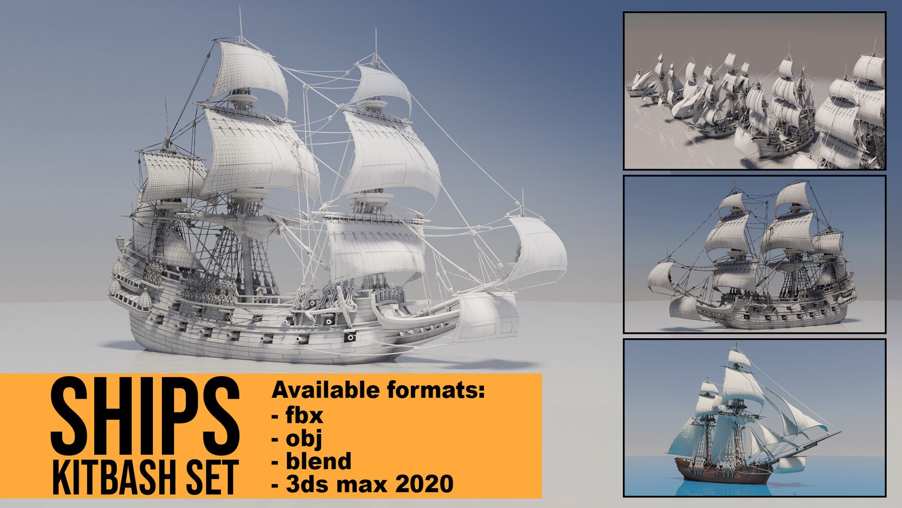 SHIPS Kitbash Set